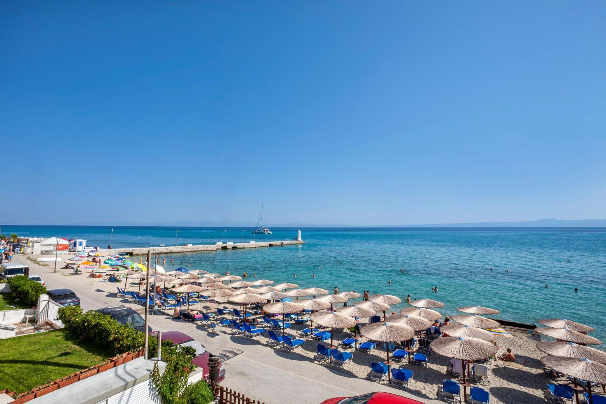 Nautilus Sea View Suite 6 Pefkochori Luaran gambar